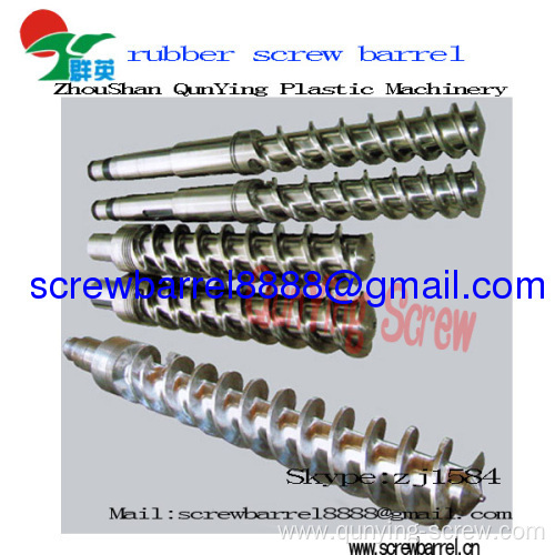 Rubber Screw And Barrel 